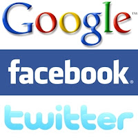 Google Facebook Twitter