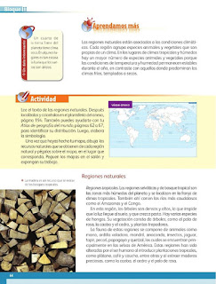 Apoyo Primaria Geografía 5to. Grado Bloque II Lección 3 Los tesoros naturales del planeta