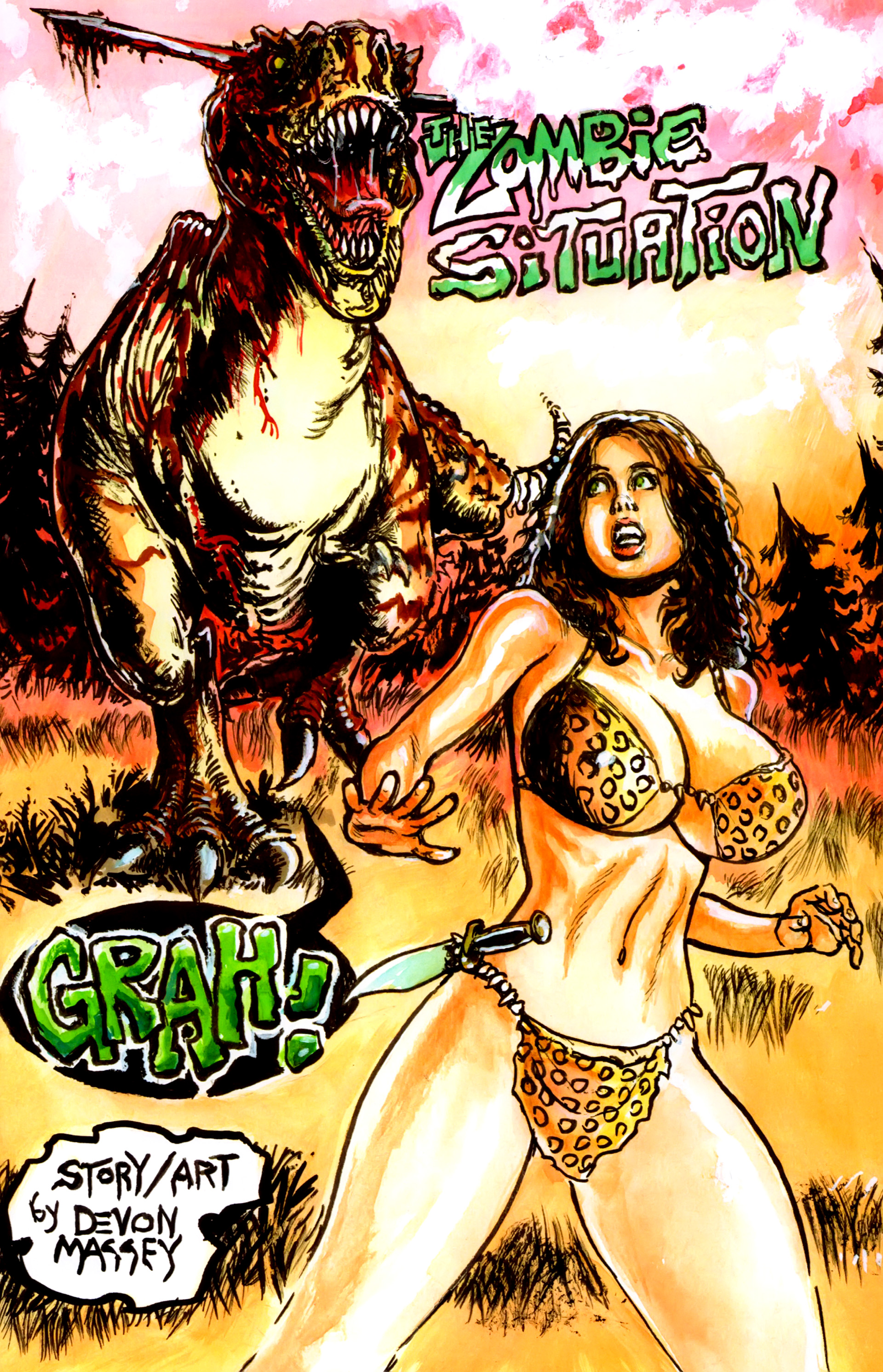 Read online Cavewoman: The Zombie Situation comic -  Issue #1 - 3