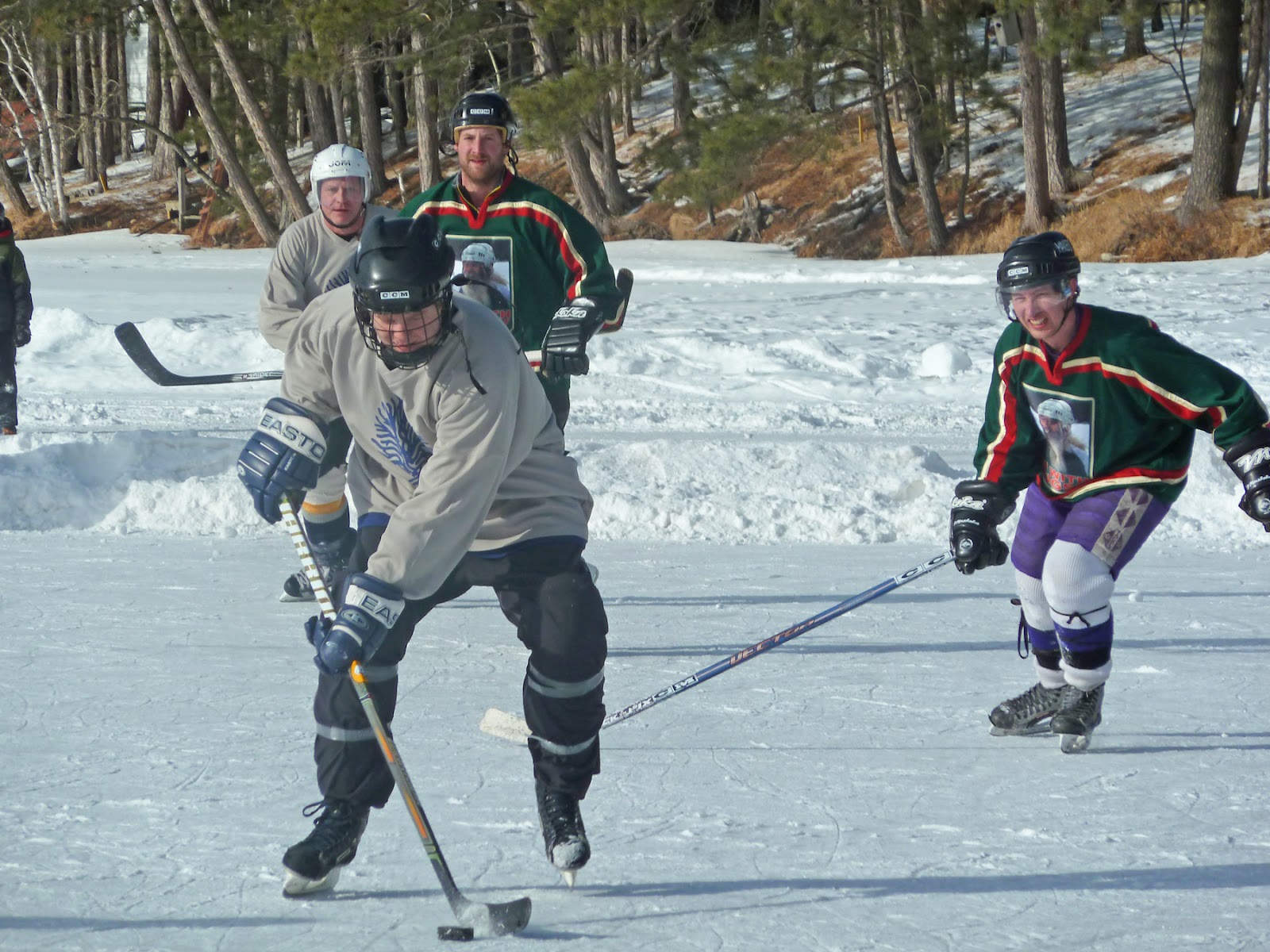 Eagle River Pond Hockey This is a small sampling. I'll upload more
