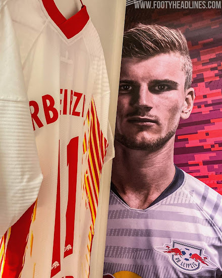 Red Yellow Gradient Socks Rb Leipzig Debuts Striking 20 21 Home