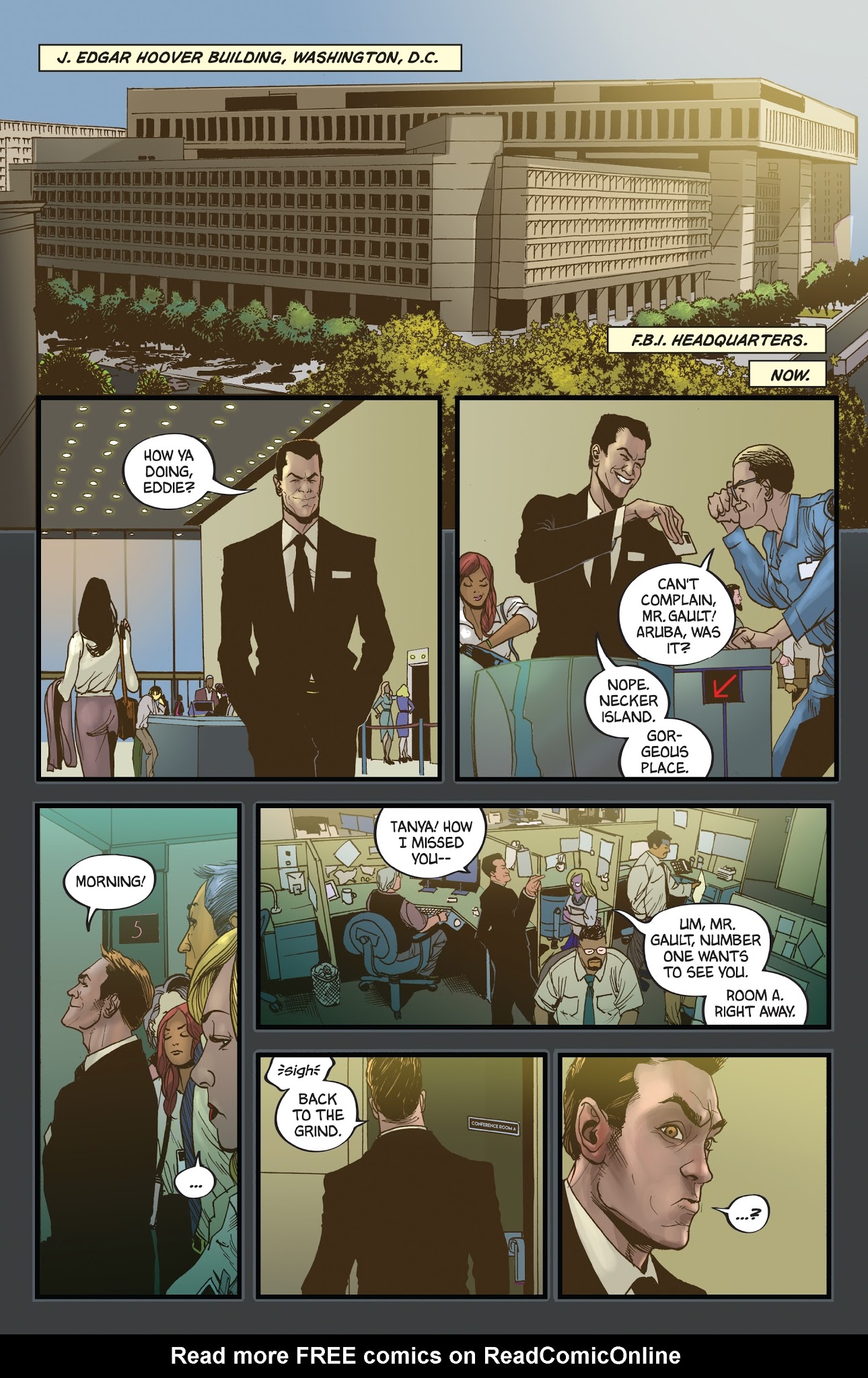 Read online Bankshot comic -  Issue #1 - 3