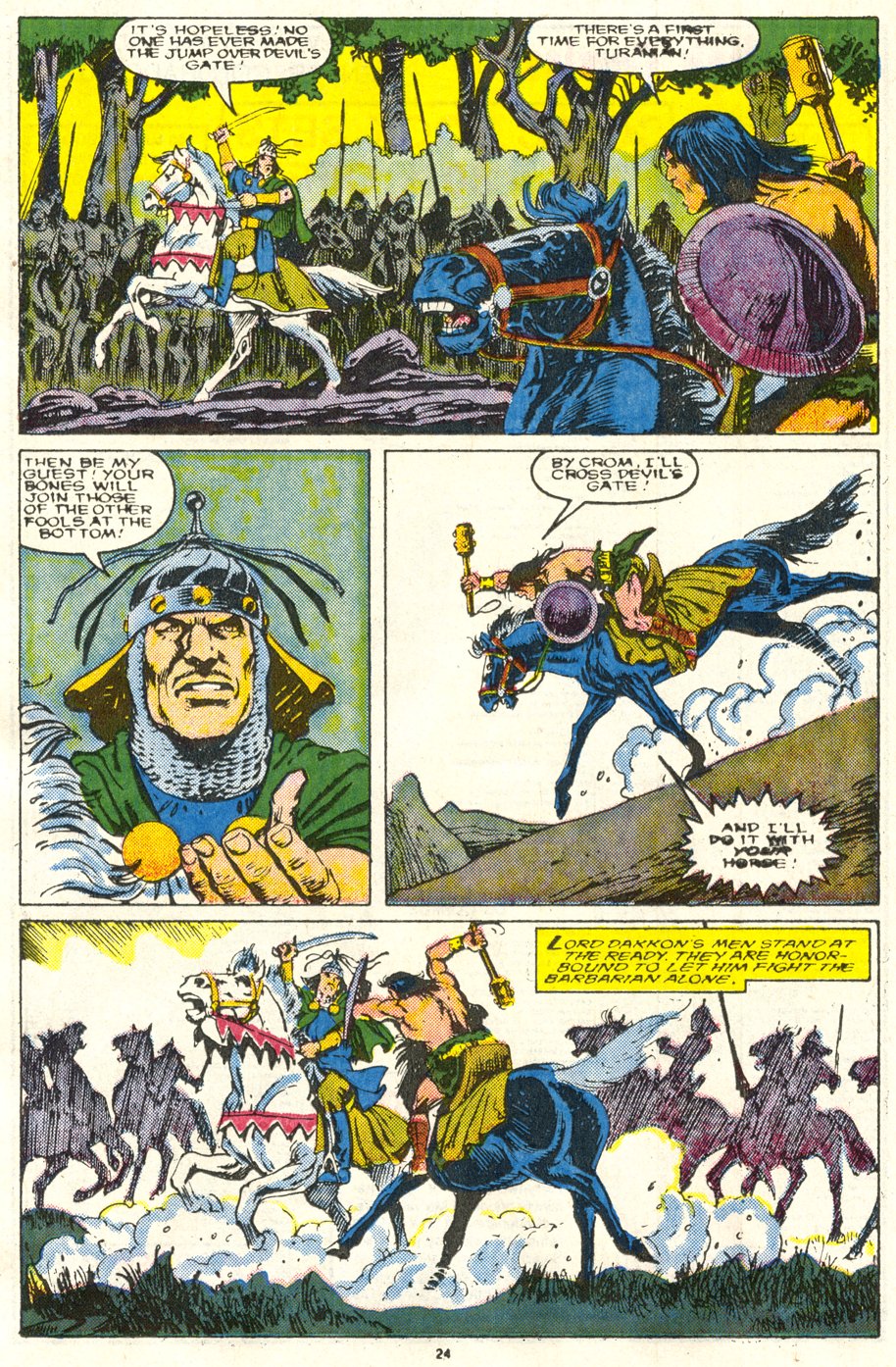 Read online Conan the Barbarian (1970) comic -  Issue #219 - 19