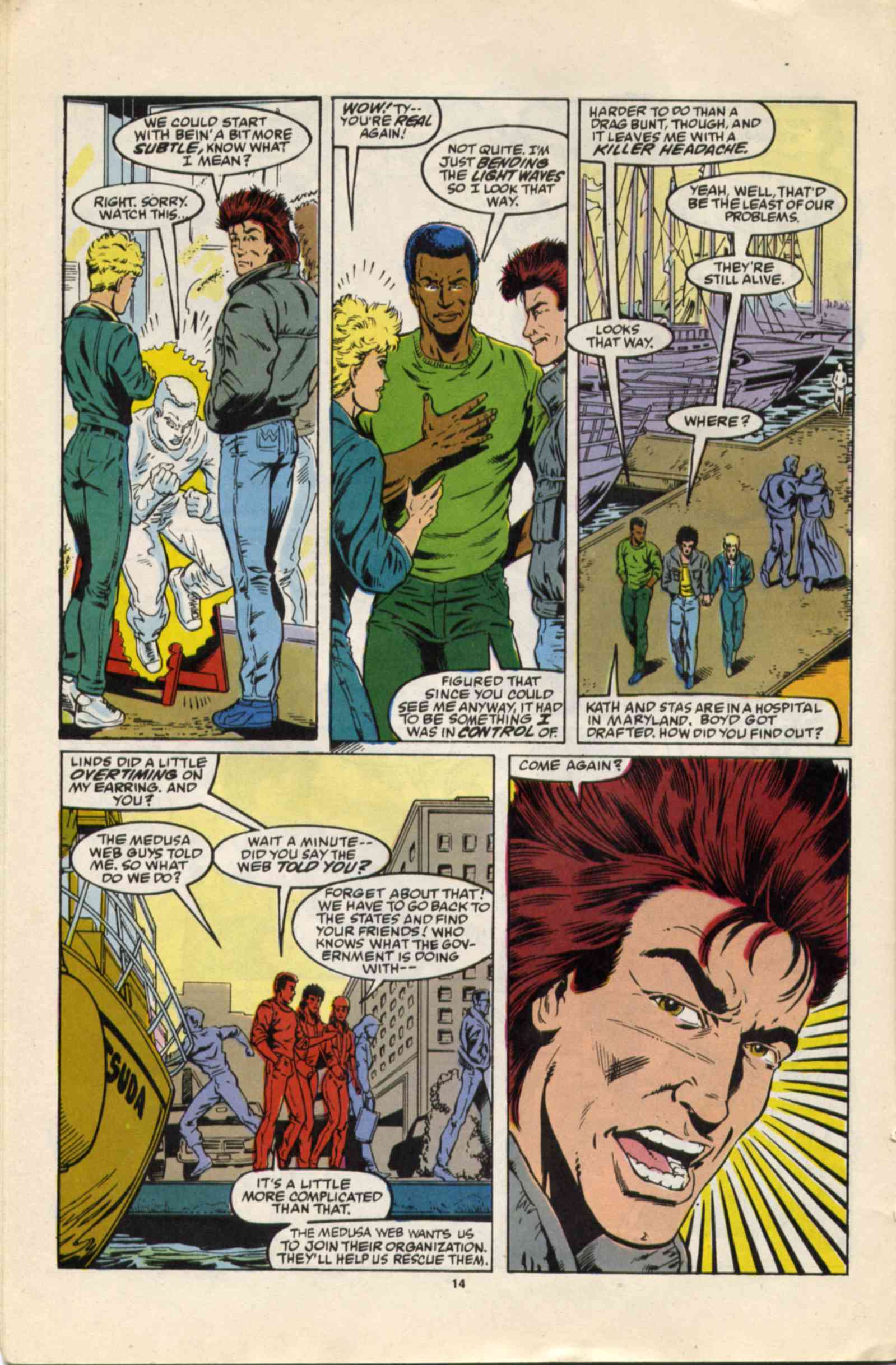 Read online Psi-Force comic -  Issue #20 - 16