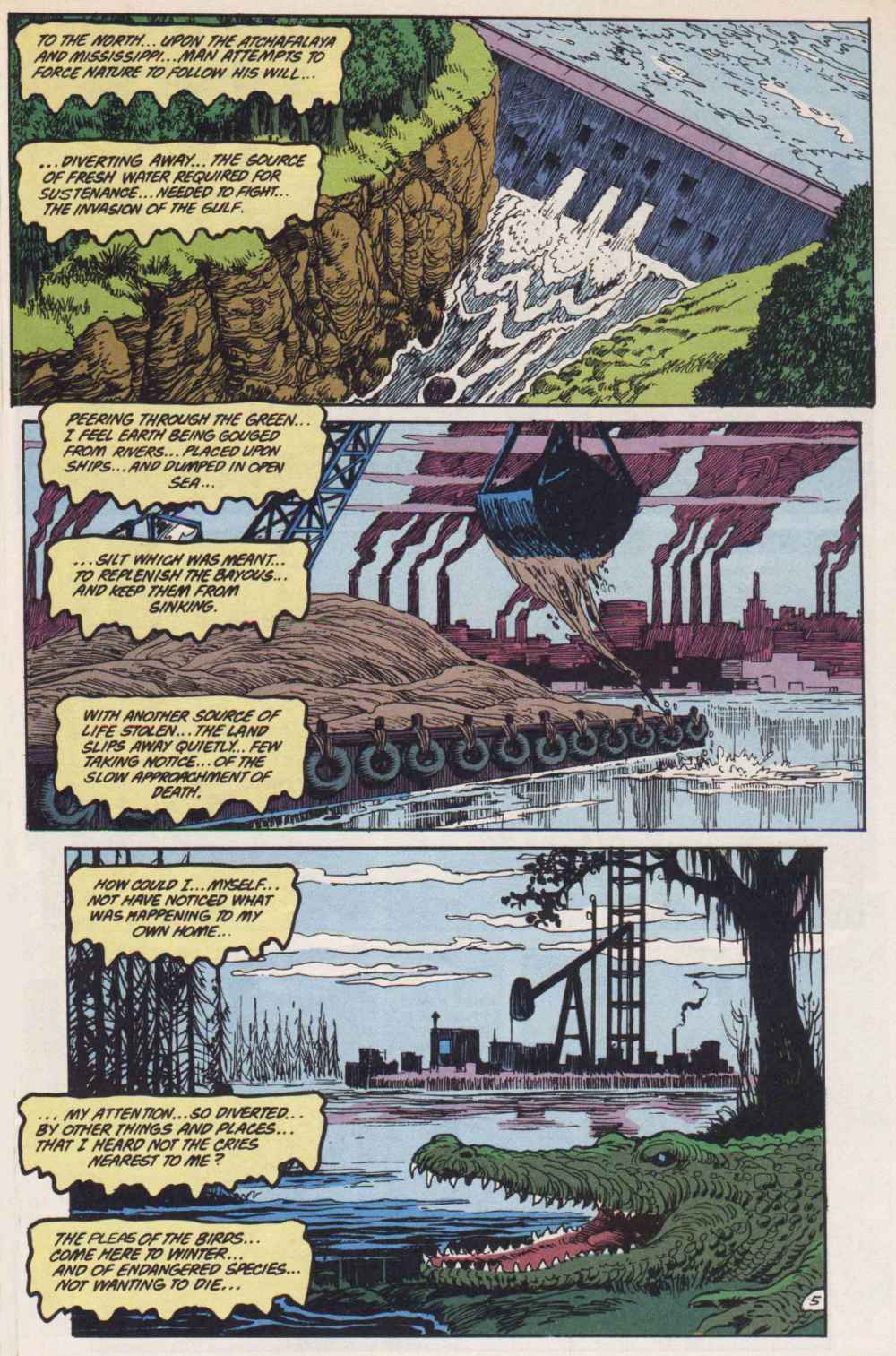 Read online Swamp Thing (1982) comic -  Issue #92 - 6