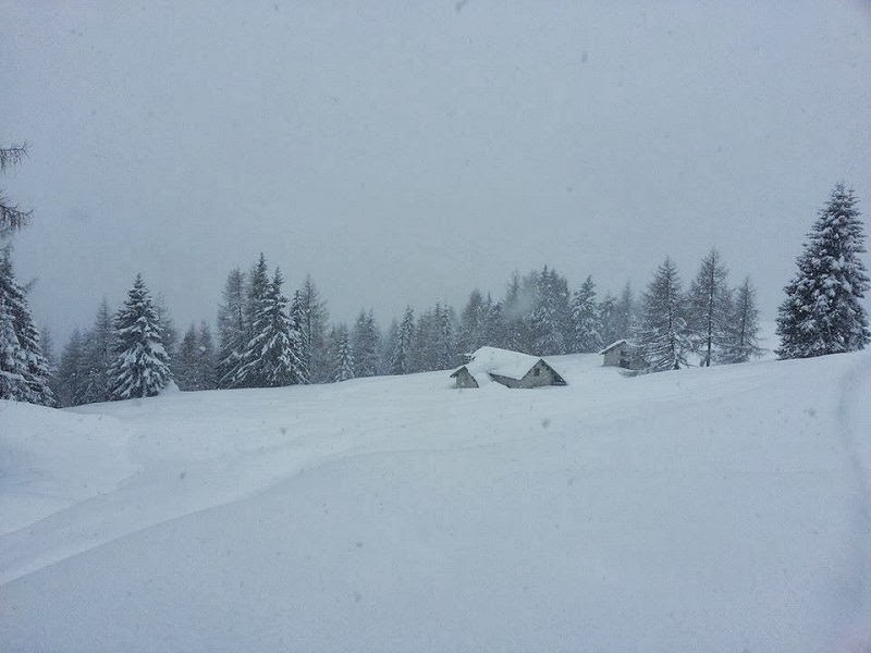 ciaspolare dolomiti val Zoldo