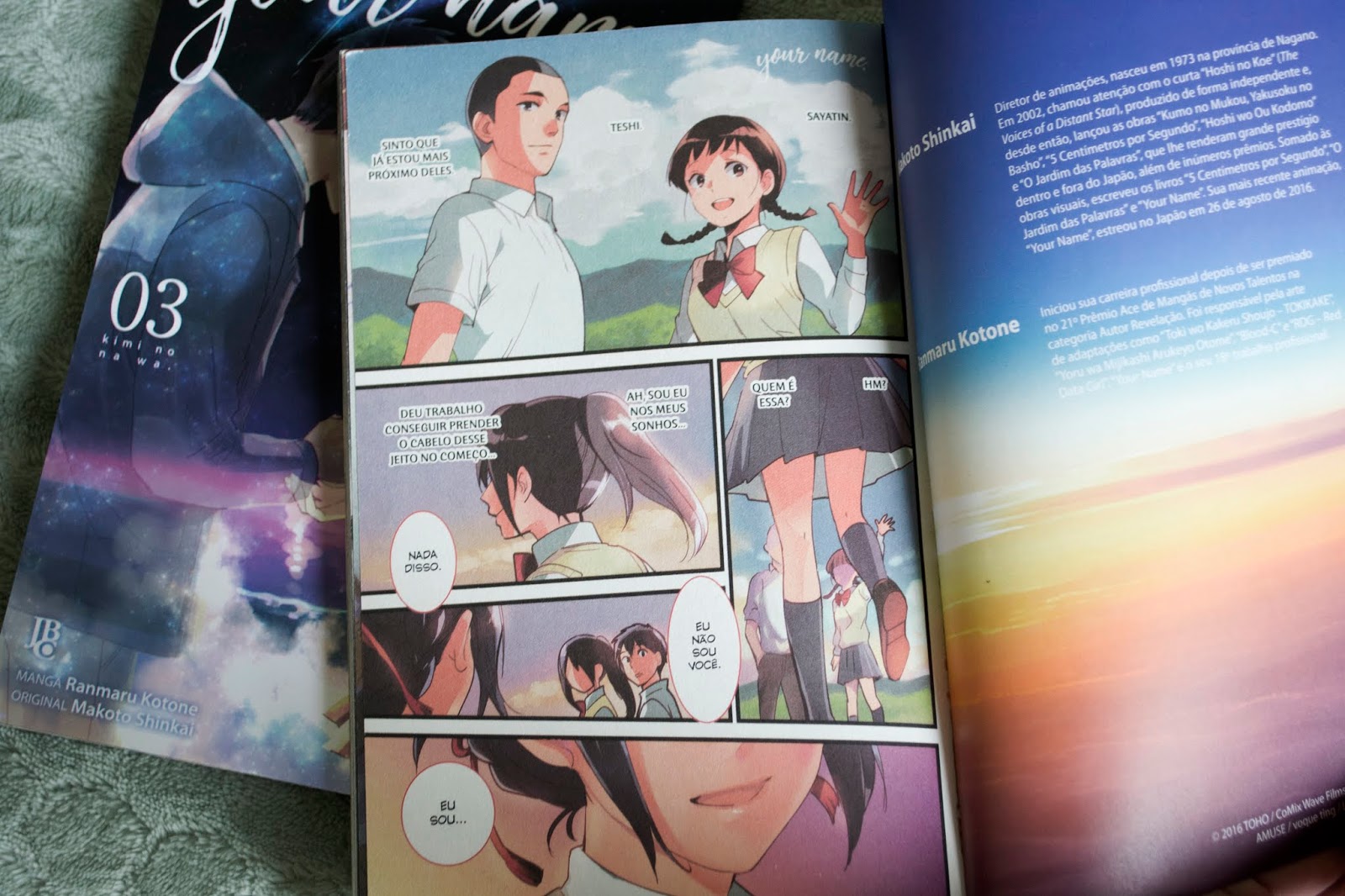 Resenha – Kimi no Na wa [Your Name]