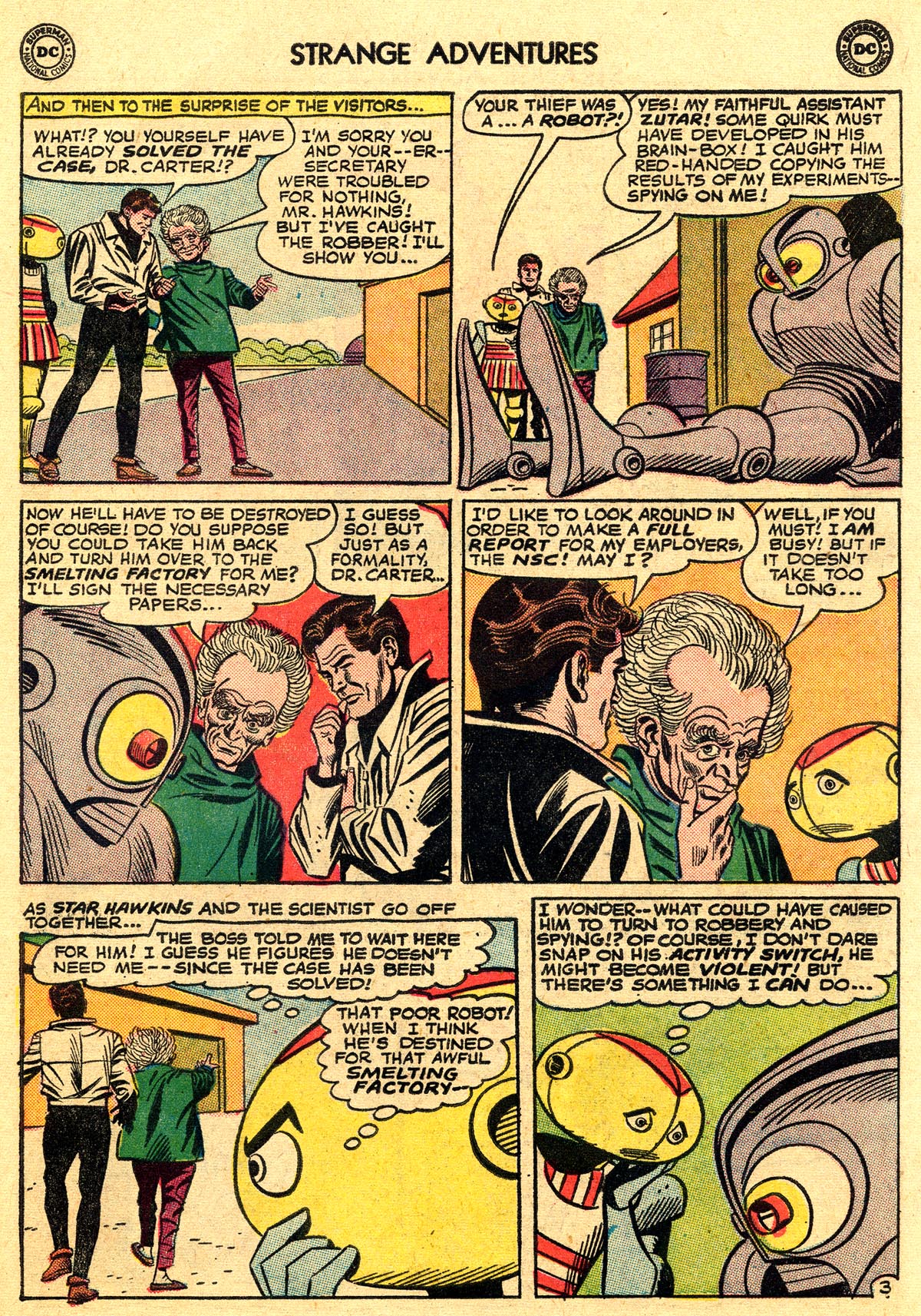 Read online Strange Adventures (1950) comic -  Issue #152 - 27