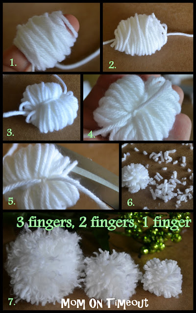 How To Make Your Own Pom Poms Tutorial Mom On Timeout