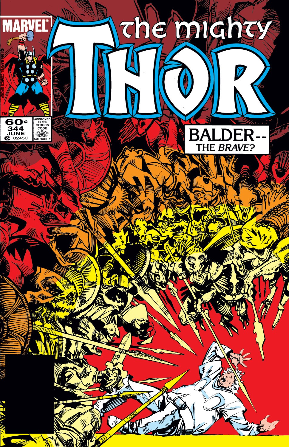 Read online Thor (1966) comic -  Issue #344 - 1