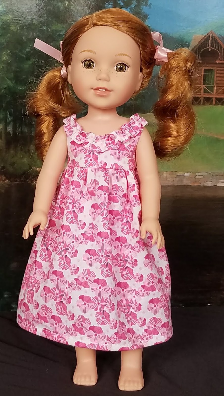 Sew Dolled Up by Ellie's Style: Megan's Hawaiian Sundress