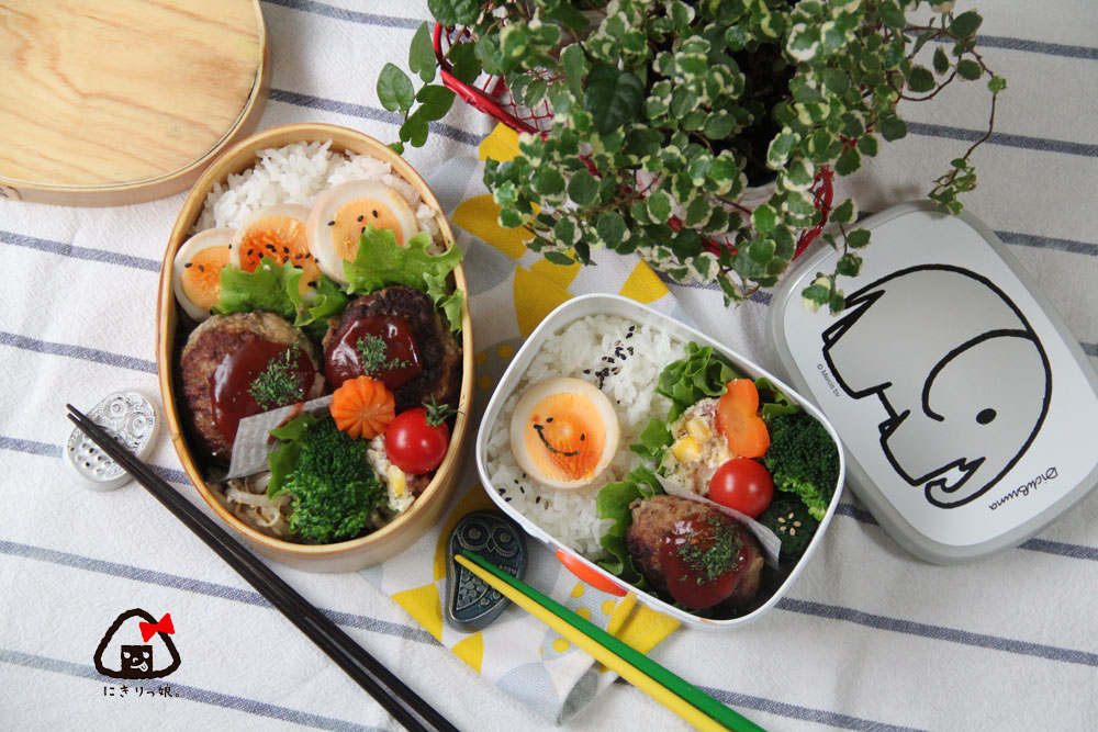 Hamburger Steak Bento ハンバーグ弁当 • Just One Cookbook