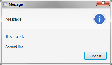 Code Example Center: JAVAFX - How show base info dialog (Alert class)