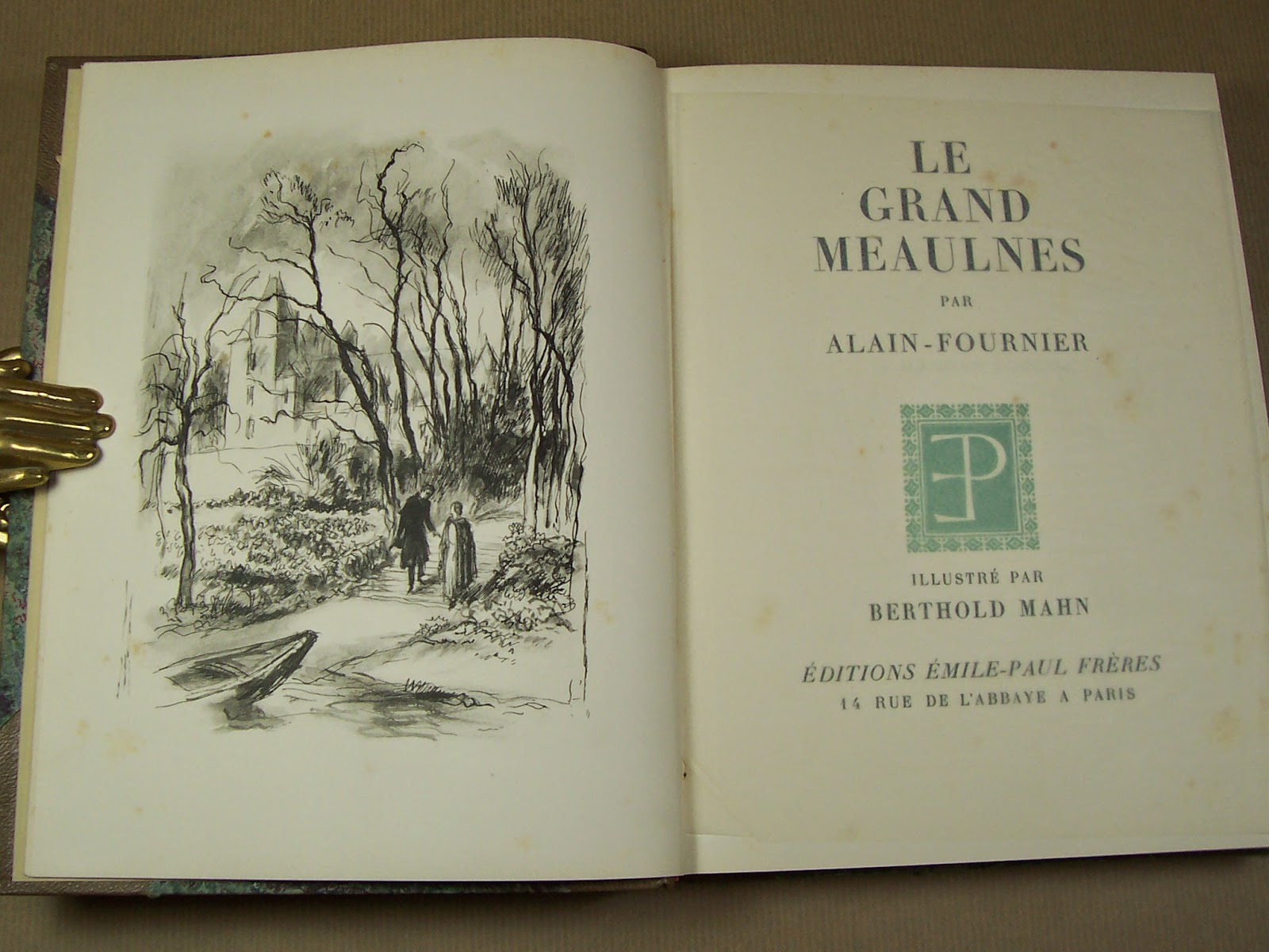 Librairie ancienne et autres trésors... Le Grand Meaulnes, éditions