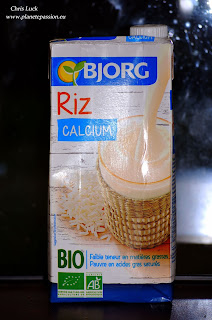 Organic rice milk