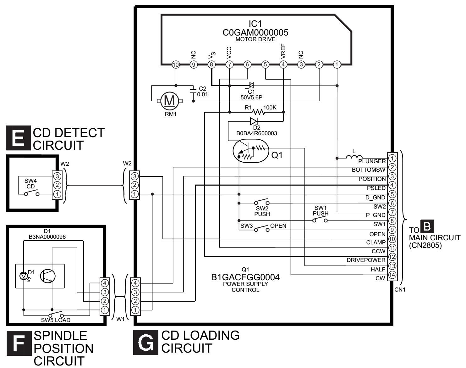 Panasonic Sa-ak640 Circuit Diagram