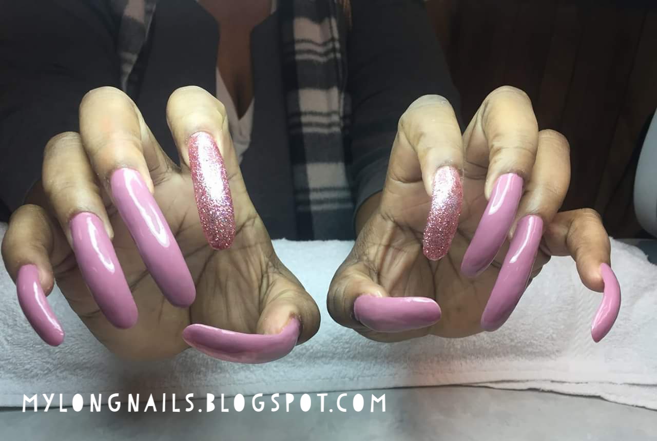 1. Bold and Sexy Long Nail Design - wide 1