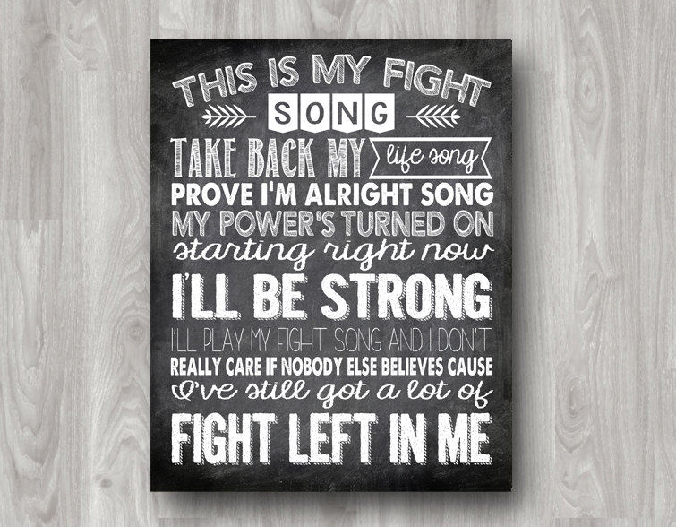 Lirik Lagu Fight Song Arsia Lirik Lirik Lagu Fight Song Arsia Lirik