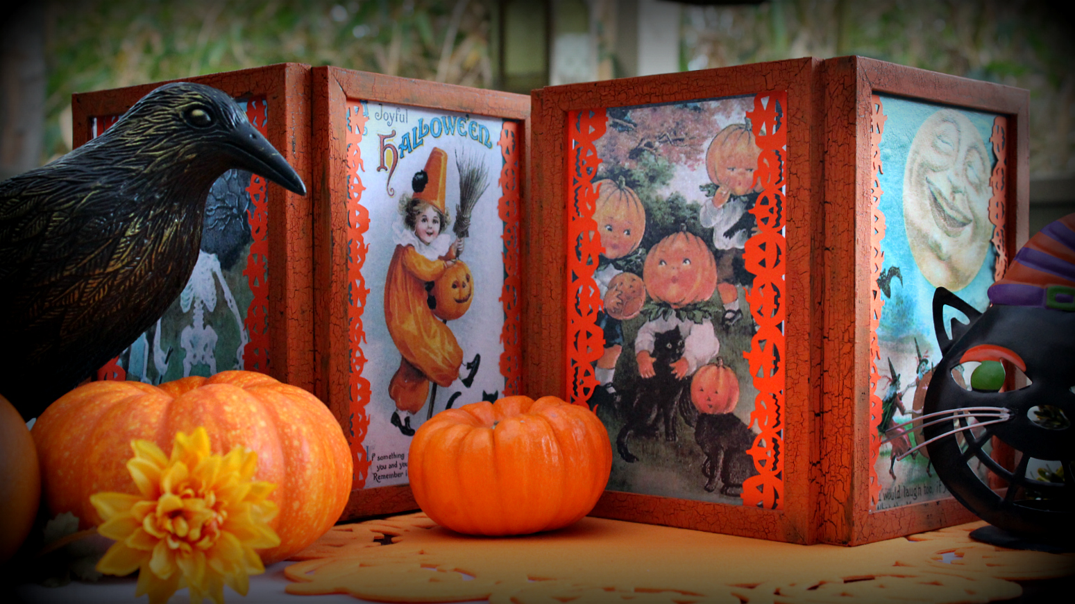 Mark Montano Vintage Halloween Lanterns!