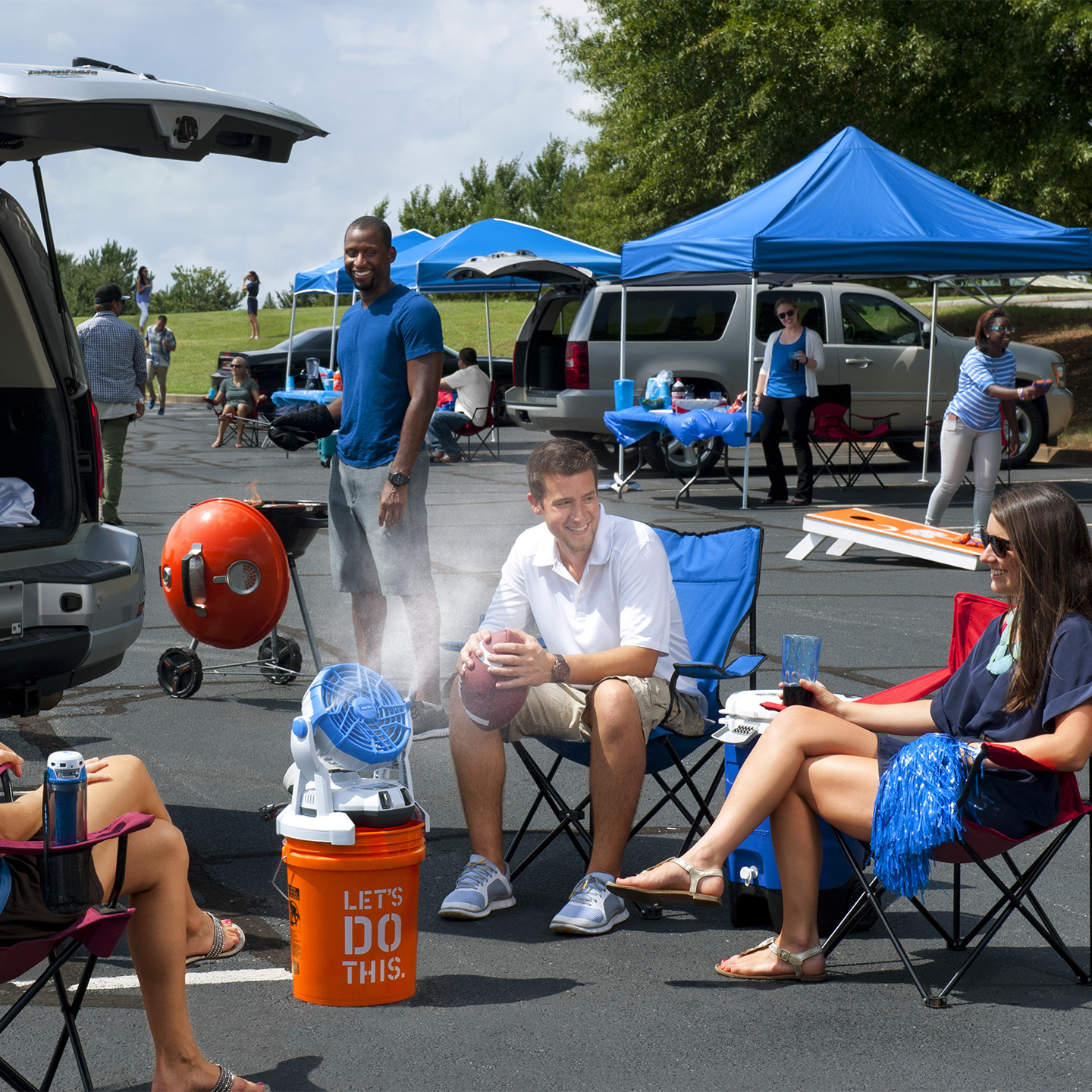 Stylish Gameday Tailgating in style Elevate your tailgate