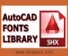 Download AutoCAD Fonts Library - Free SHX Fonts