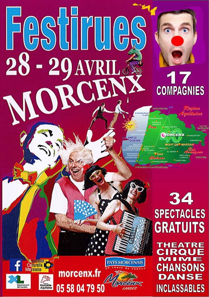 LES MAGAZINES DES ARTS NOMADES: Festirues à Morcenx (40) - le programme