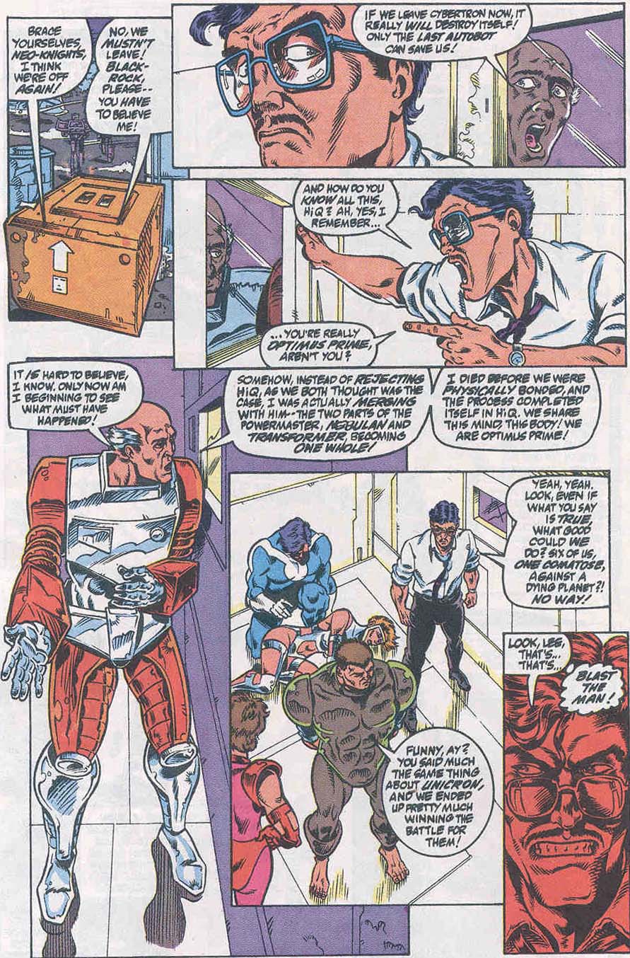 Read online The Transformers (1984) comic -  Issue #78 - 17