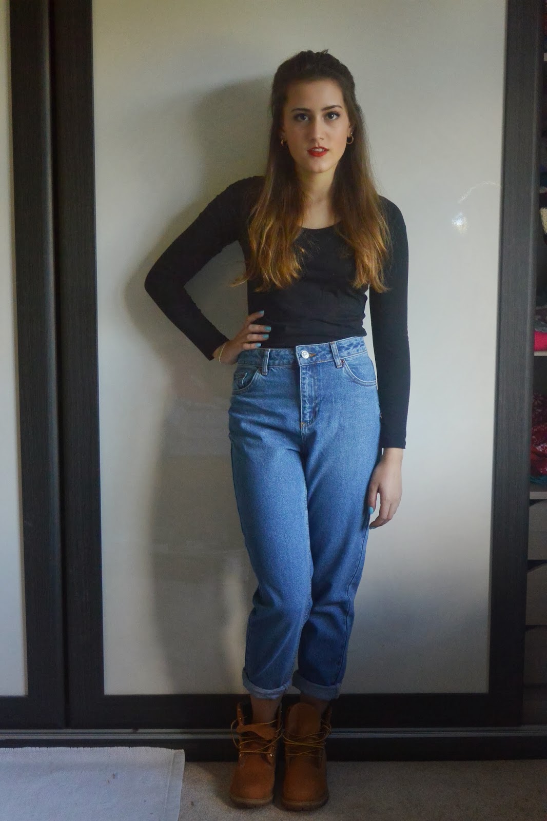topshop mom jeans
