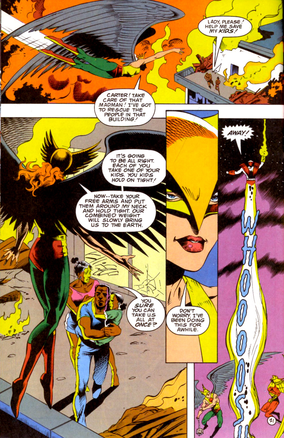 Read online Hawkworld (1990) comic -  Issue #29 - 22