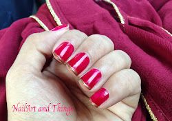 nail simple plain festive september mani twist lil nothing fancy too today