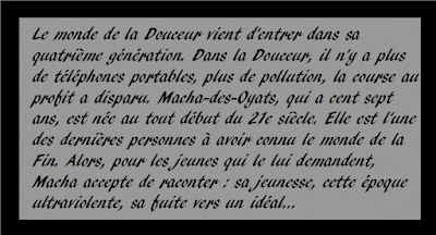 Macha l'évasion Jérôme Leroy