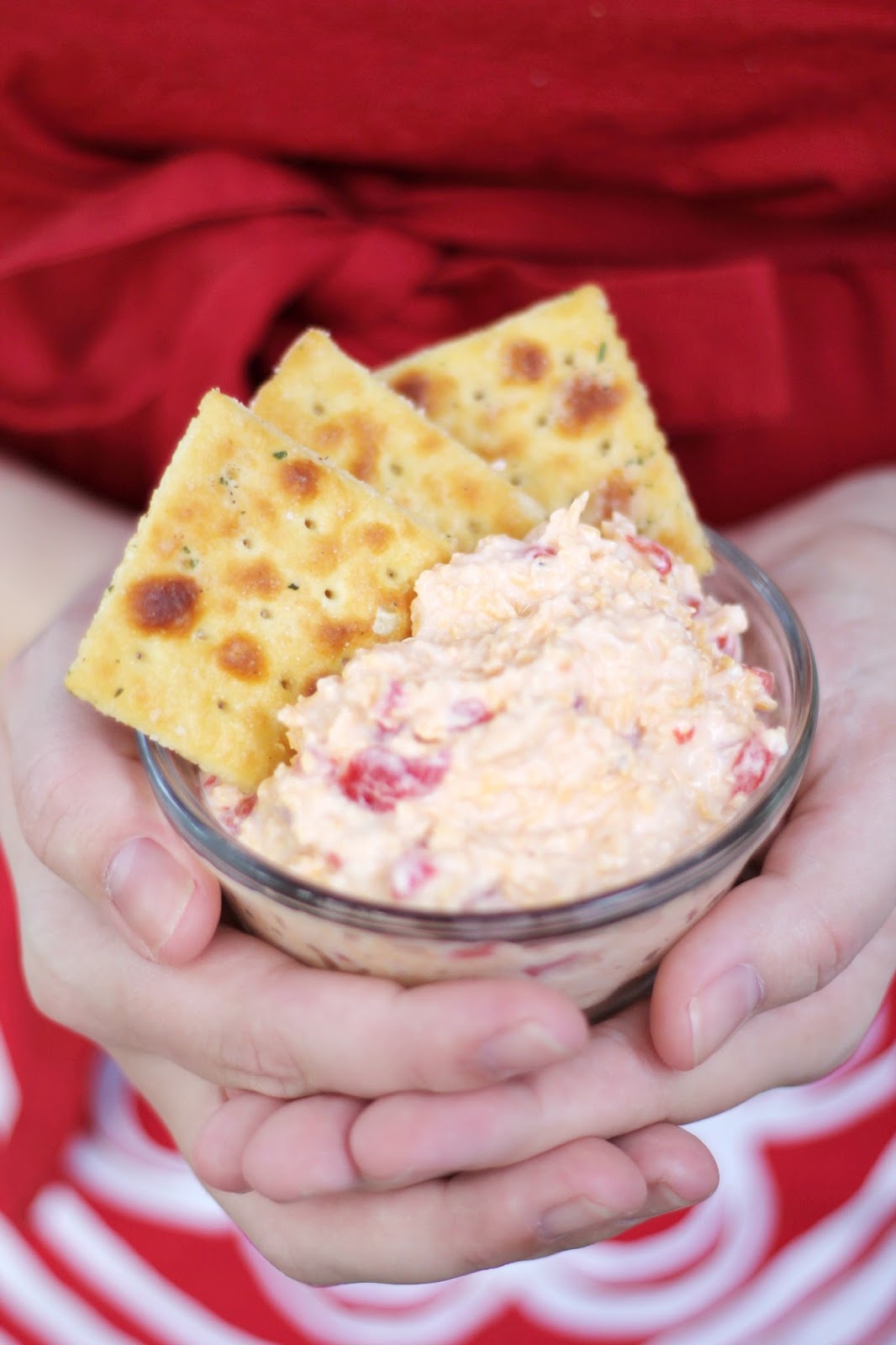 Louisiana Bride Pimento Cheese & Spicy Crackers