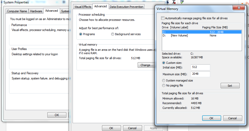 Data Base Issues Oracle EBS R12 Checking swap space 0 MB available