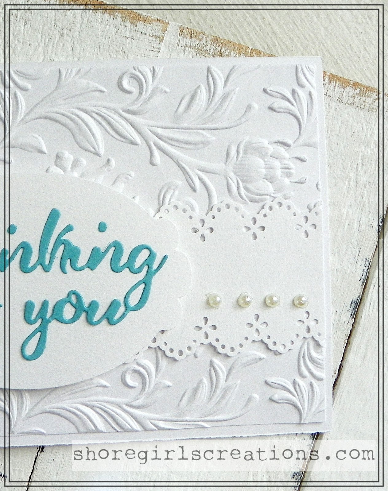 Shoregirl's Creations 3D Embossing Folder