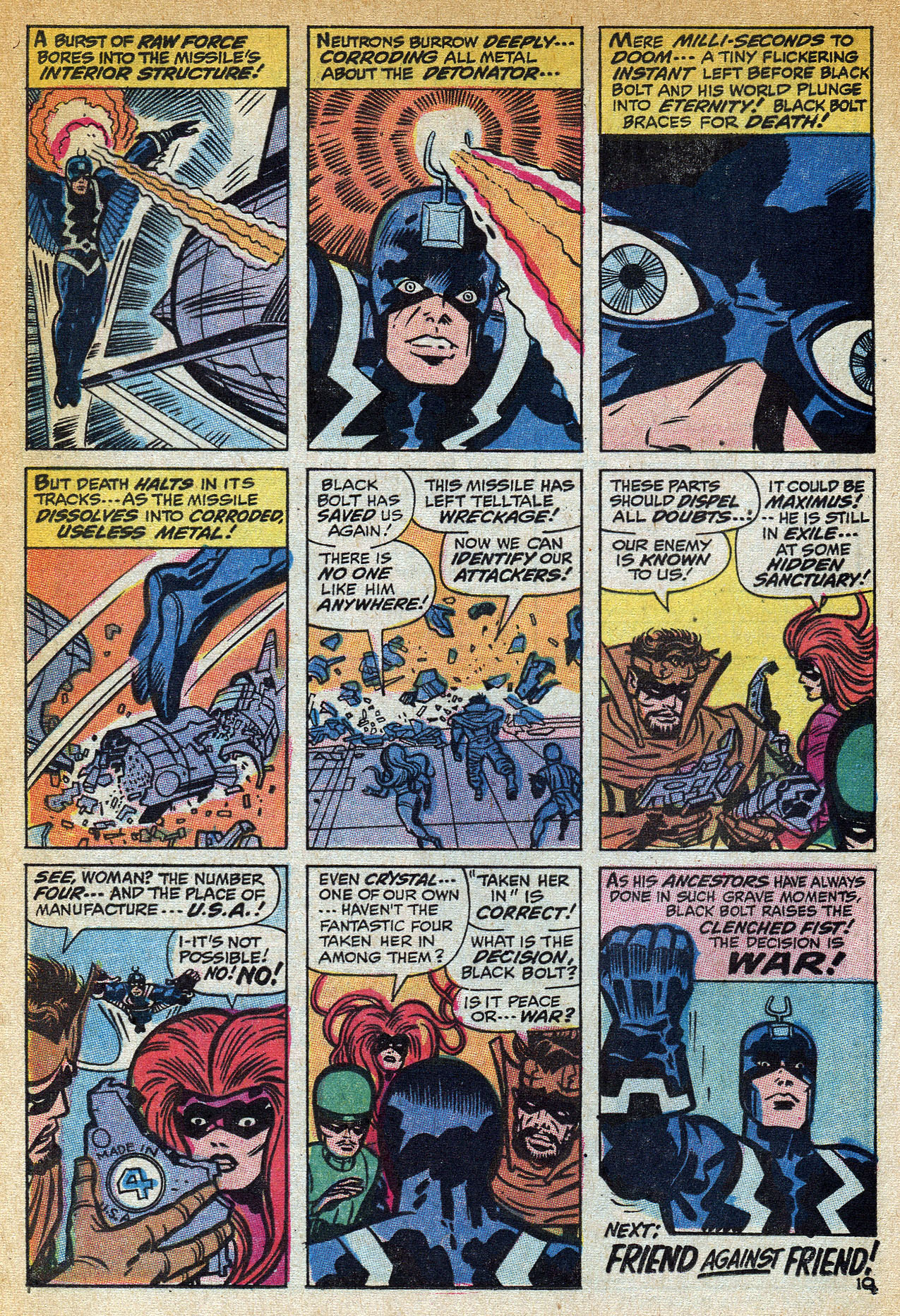 Read online Amazing Adventures (1970) comic -  Issue #1 - 16