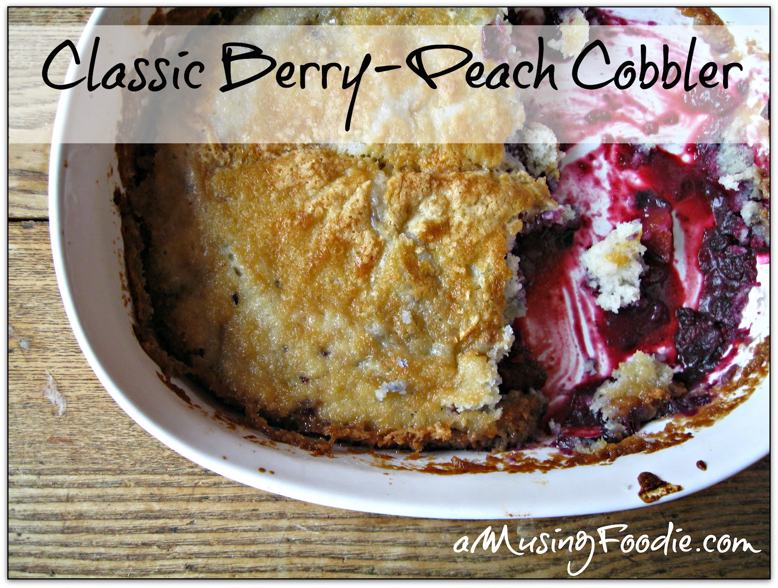 Peach, Blueberry & Blackberry Cobbler Bites | (a)Musing Foodie