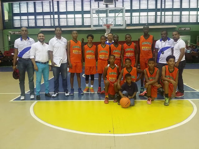 Selección de La Romana gana convivio regional de mini baloncesto 