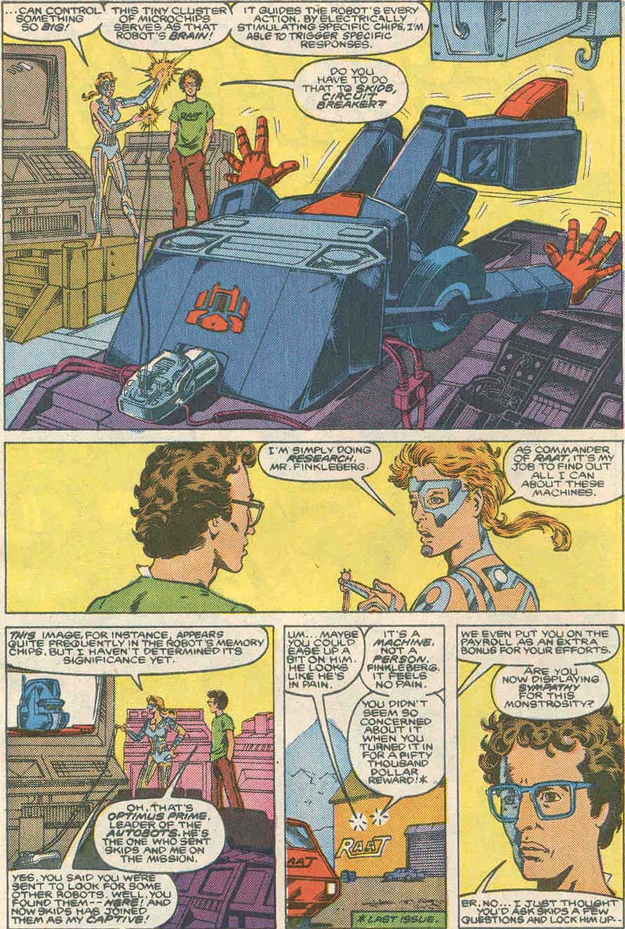 Read online The Transformers (1984) comic -  Issue #23 - 3