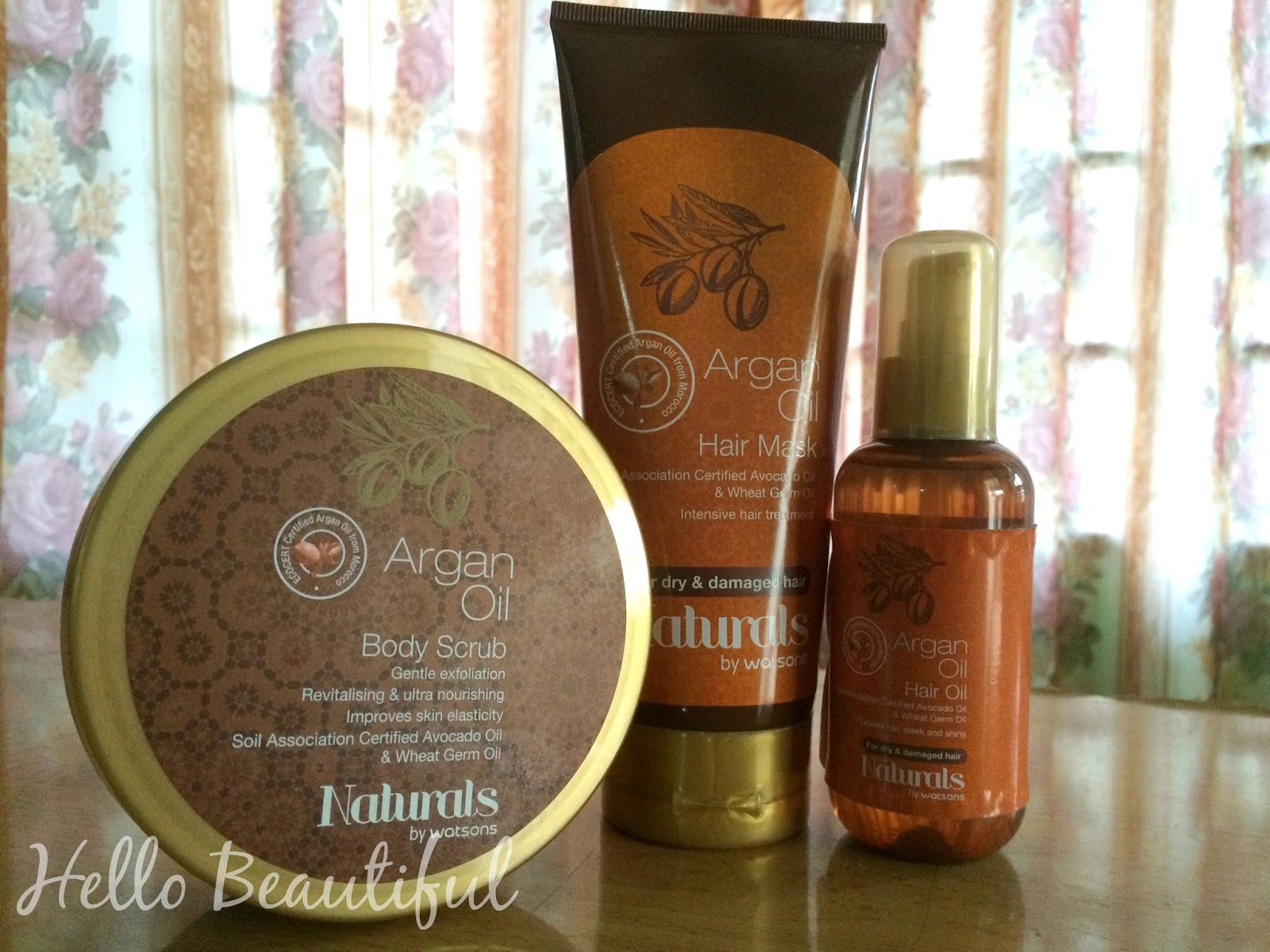 Watsons' Naturals Argon Oil Hair Oil, Hair Mask and Body Scrub Review - All  About Beauty