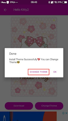 How to Change Vivo Theme to Hello Kitty Theme 5