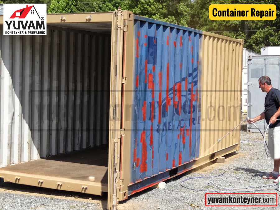 Container Repair And Maintenance - Yuvam Container, Prefabricated