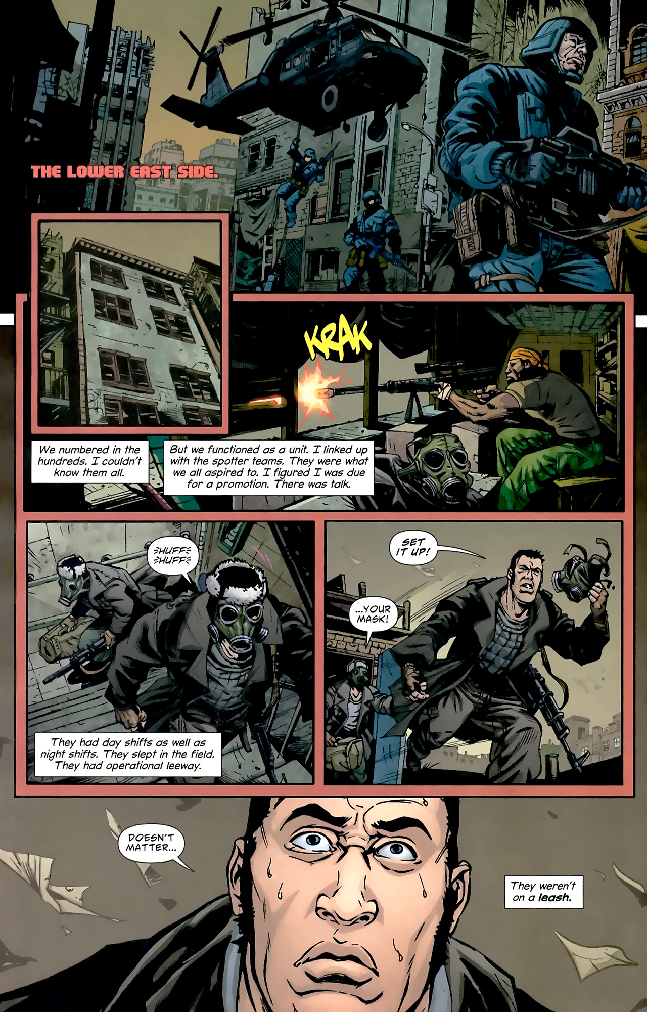 Read online DMZ (2006) comic -  Issue #42 - 15