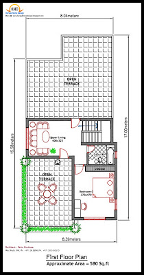 187 Square Meter (2020 Sq. Ft) House plan and Elevation - September 2011
