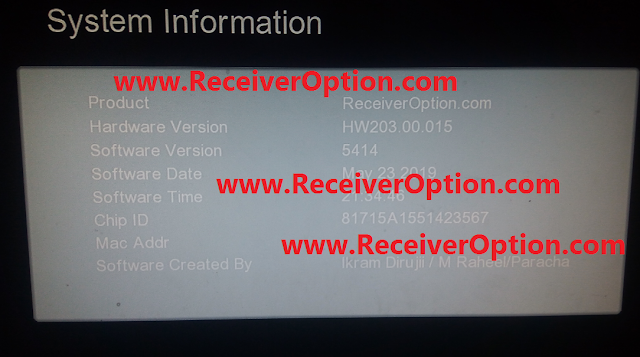 GX6605S HW203.00.015 HD RECEIVER CLINE OK NEW SOFTWARE