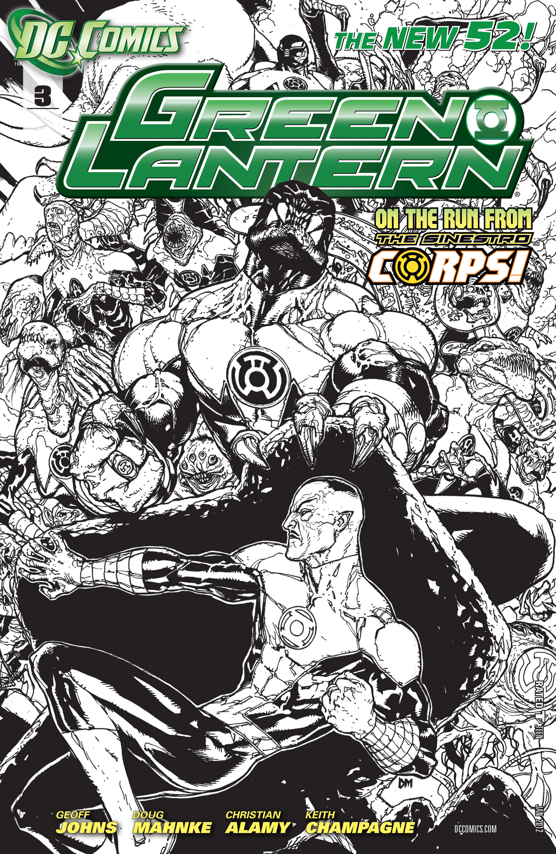 Read online Green Lantern (2011) comic -  Issue #3 - 3