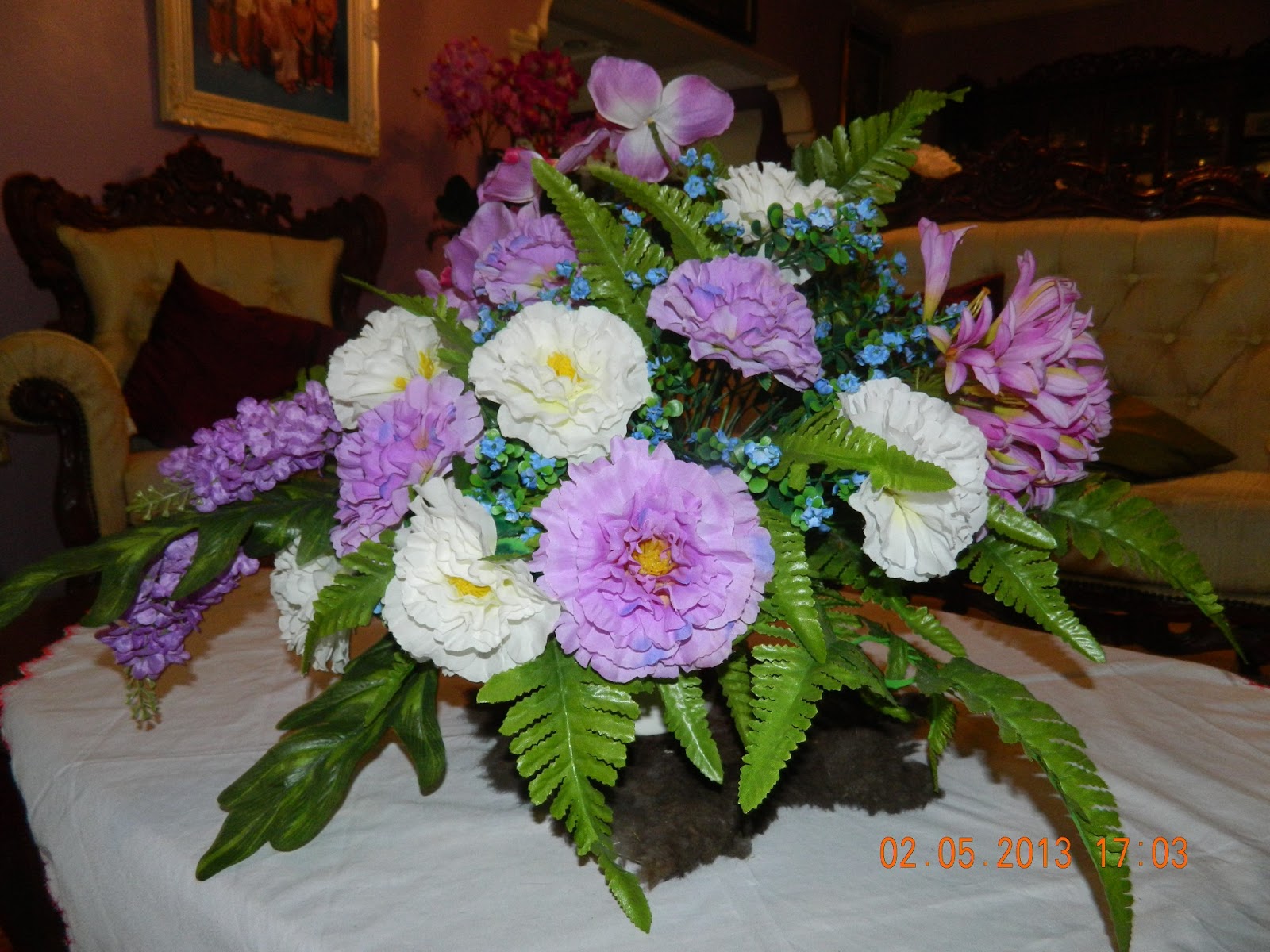 nurin's florist: GUBAHAN BUNGA (HIASAN DALAM RUMAH)