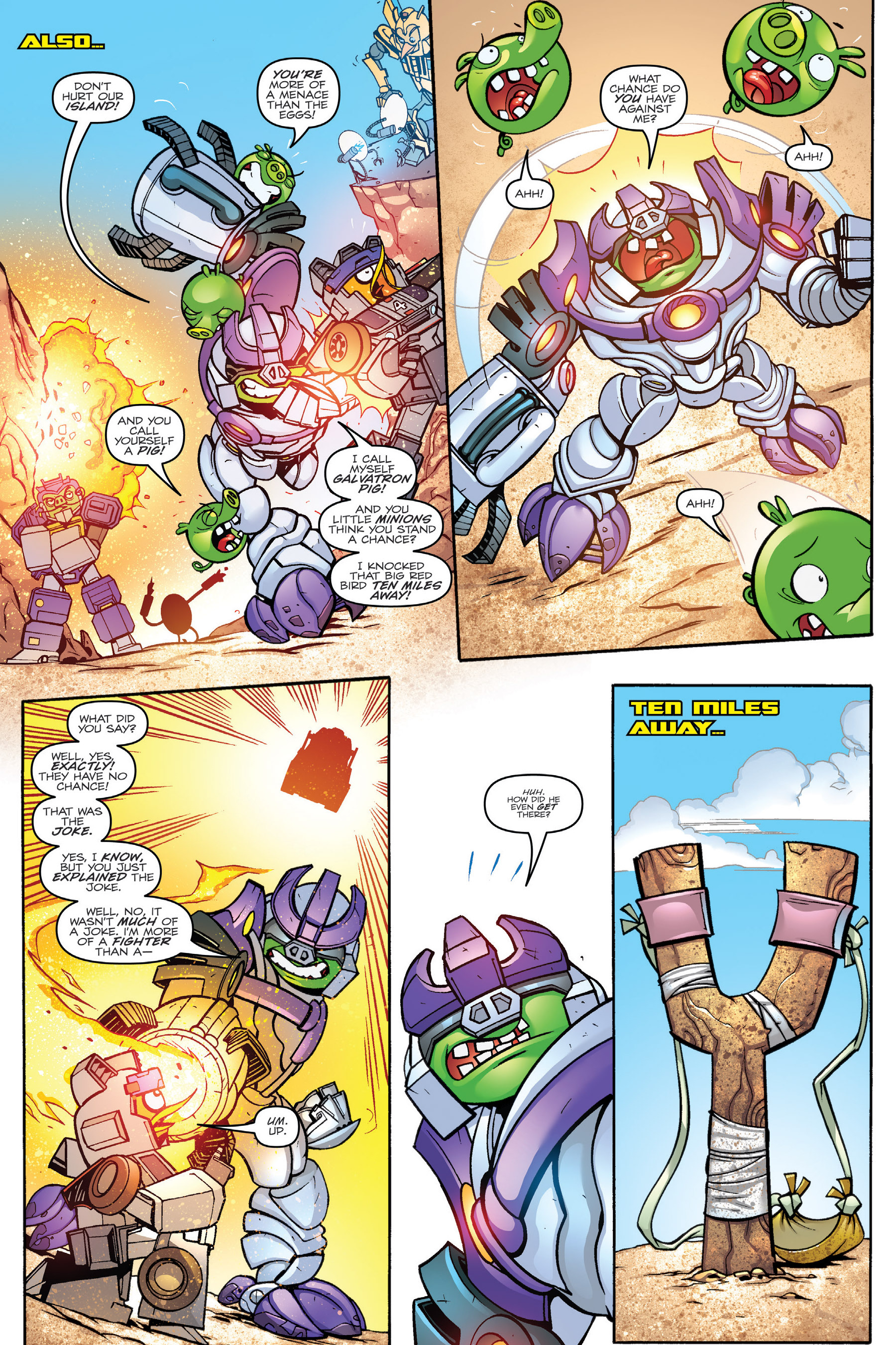 Read online Angry Birds Transformers: Age of Eggstinction comic -  Issue # Full - 61