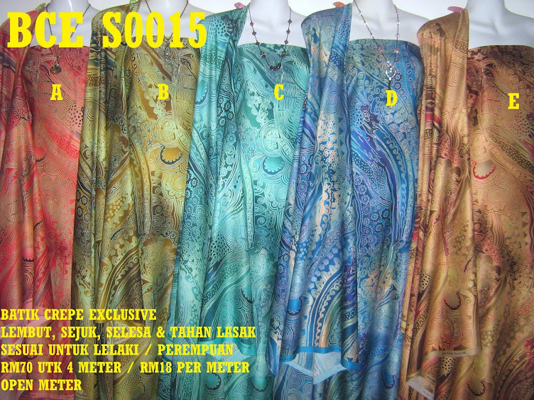 BCE SF0015: BATIK CREPE EXCLUSIVE, 4 METER