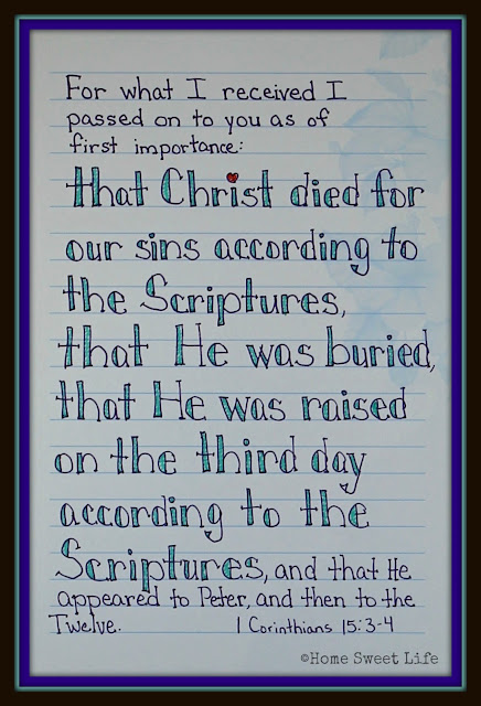 Scripture Writing, hand lettering, Bible verses