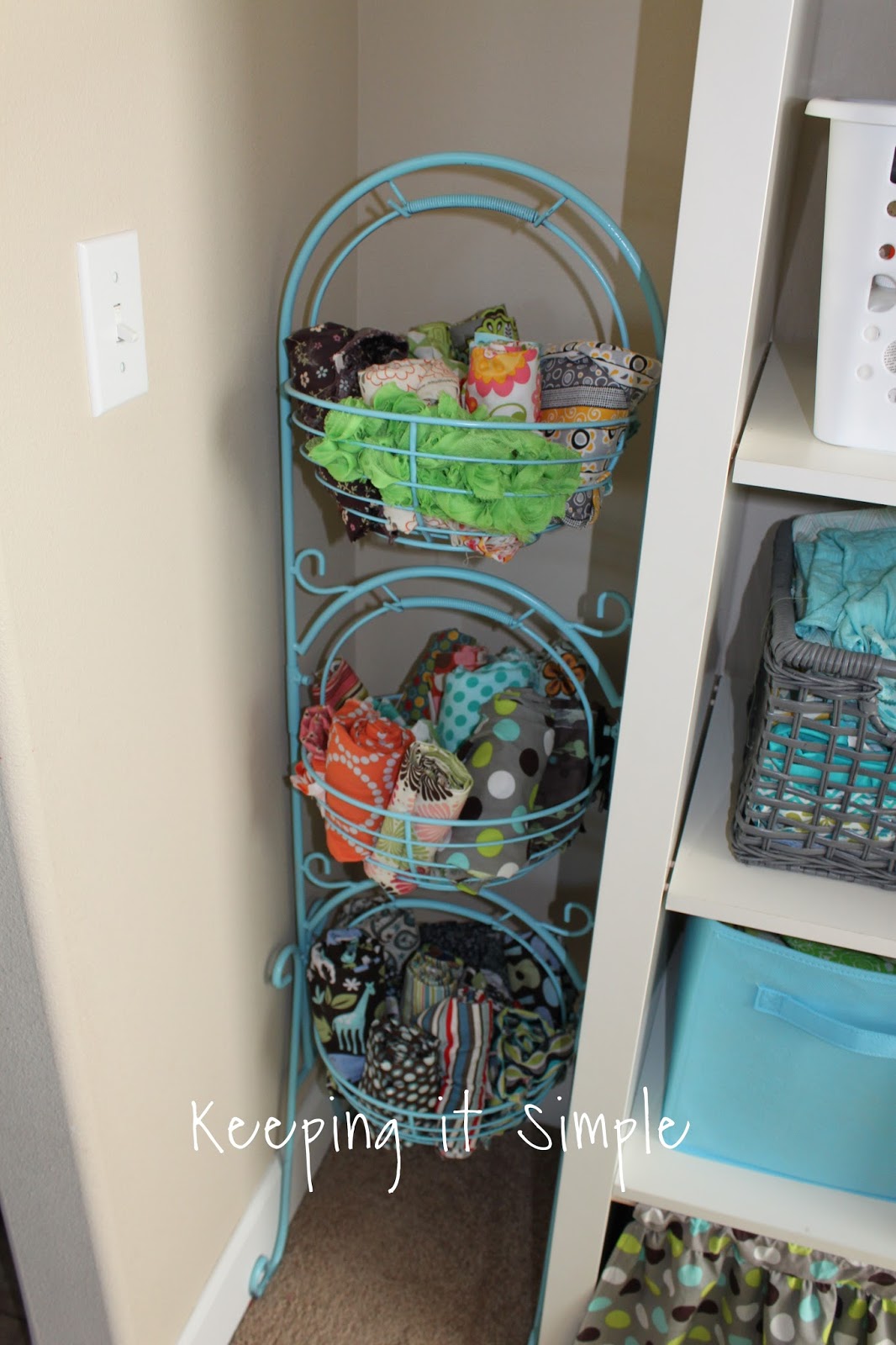 Craft Room Decor Ideas and Craft Supplies Organization - Keeping it Simple